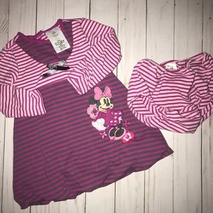 ⭐️ Disney 3-6 mo Minnie Mouse Bubble Dress